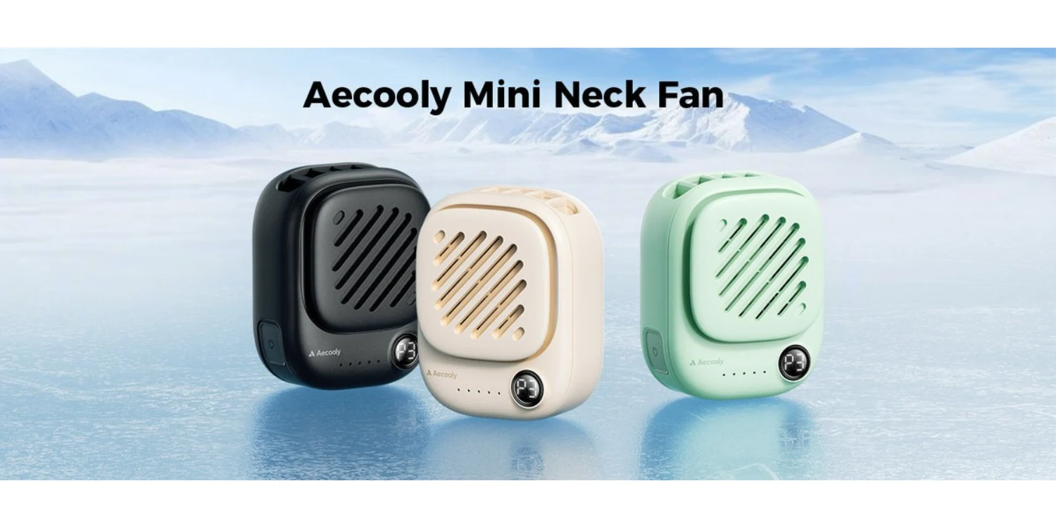 Aecooly Click 01 NK01 Mini Portable Neck Fan (5).webp